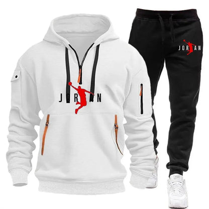 JORDAN MENS HOODIE AND PANTS WINTER SET