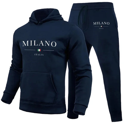 MILANO MENS HOODIE AND PANTS WINTER SET