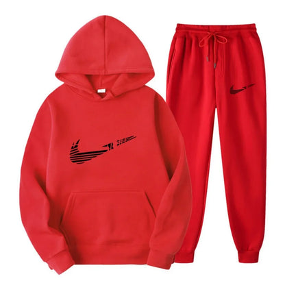 NIKE MENS HOODIE AND PANTS WINTER SET
