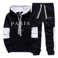 PARIS MENS HOODIE AND PANTS WINTER SET