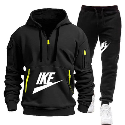 NIKE MENS HOODIE AND PANTS WINTER SET