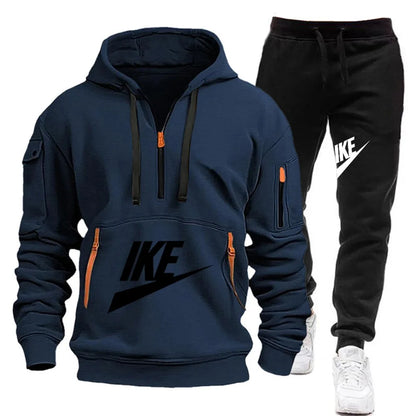NIKE MENS HOODIE AND PANTS WINTER SET