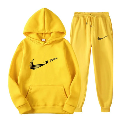 NIKE MENS HOODIE AND PANTS WINTER SET