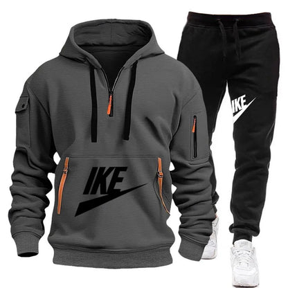 NIKE MENS HOODIE AND PANTS WINTER SET