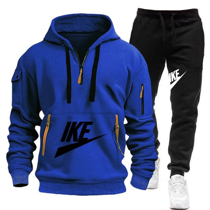 NIKE MENS HOODIE AND PANTS WINTER SET