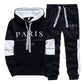 PARIS MENS HOODIE AND PANTS WINTER SET