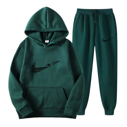 NIKE MENS HOODIE AND PANTS WINTER SET