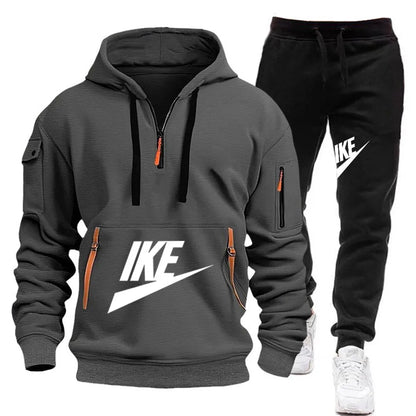 NIKE MENS HOODIE AND PANTS WINTER SET