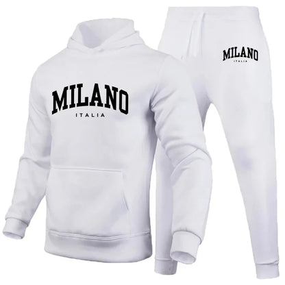 MILANO MENS HOODIE AND PANTS WINTER SET