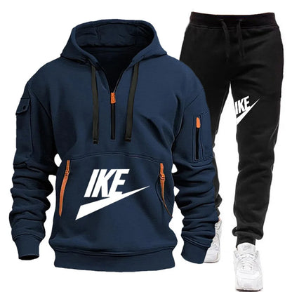 NIKE MENS HOODIE AND PANTS WINTER SET